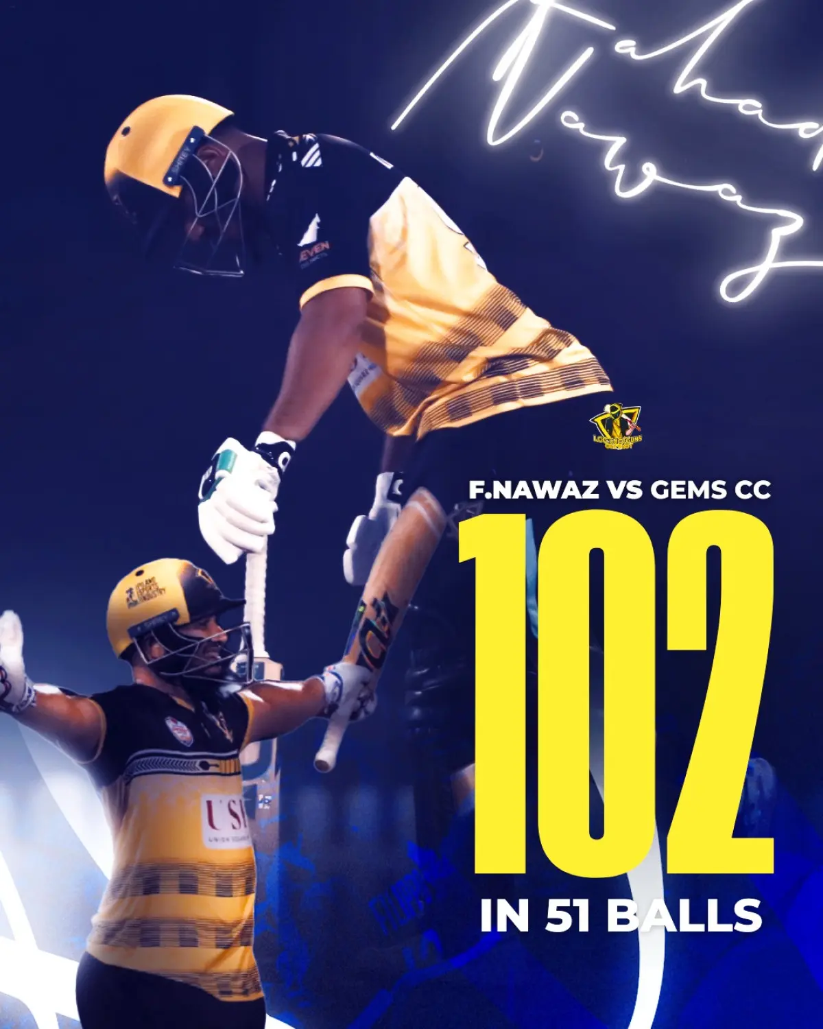 Fahad Nawaz Smashes A Rapid Century Fahad Nawaz smashes a rapid century in 51 balls, thrilling fans worldwide with unbeatable cricket prowess.