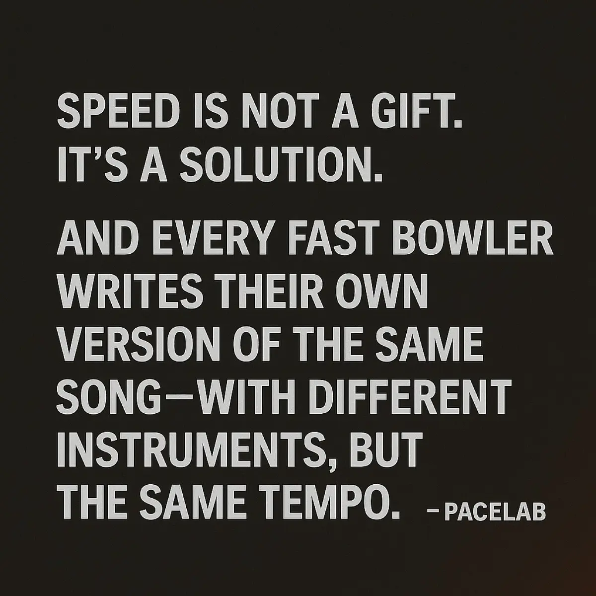 Fast Bowling Revolution: The PaceLab System Blueprint Cricket Meets Science: Redefining Fast Bowling Through Precision, Strength & Biomechanics