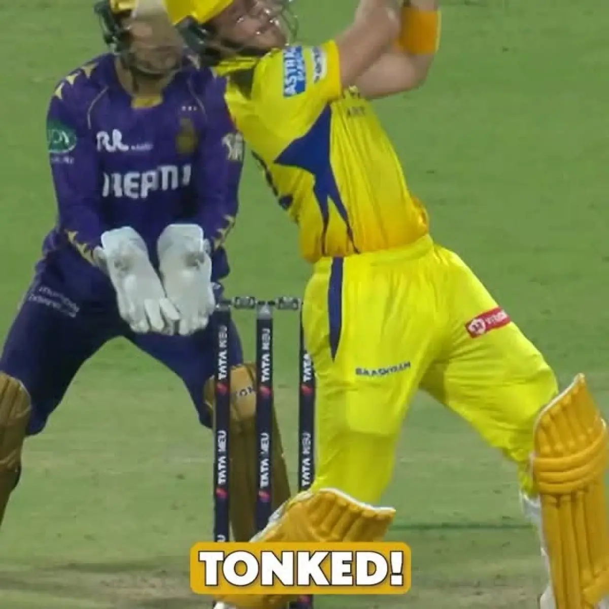 Fearless Hitting Stuns in IPL Race2Playoffs Dynamic cricket action as Brevis’ fearless shot fuels KKR vs CSK clash in IPL playoffs now.