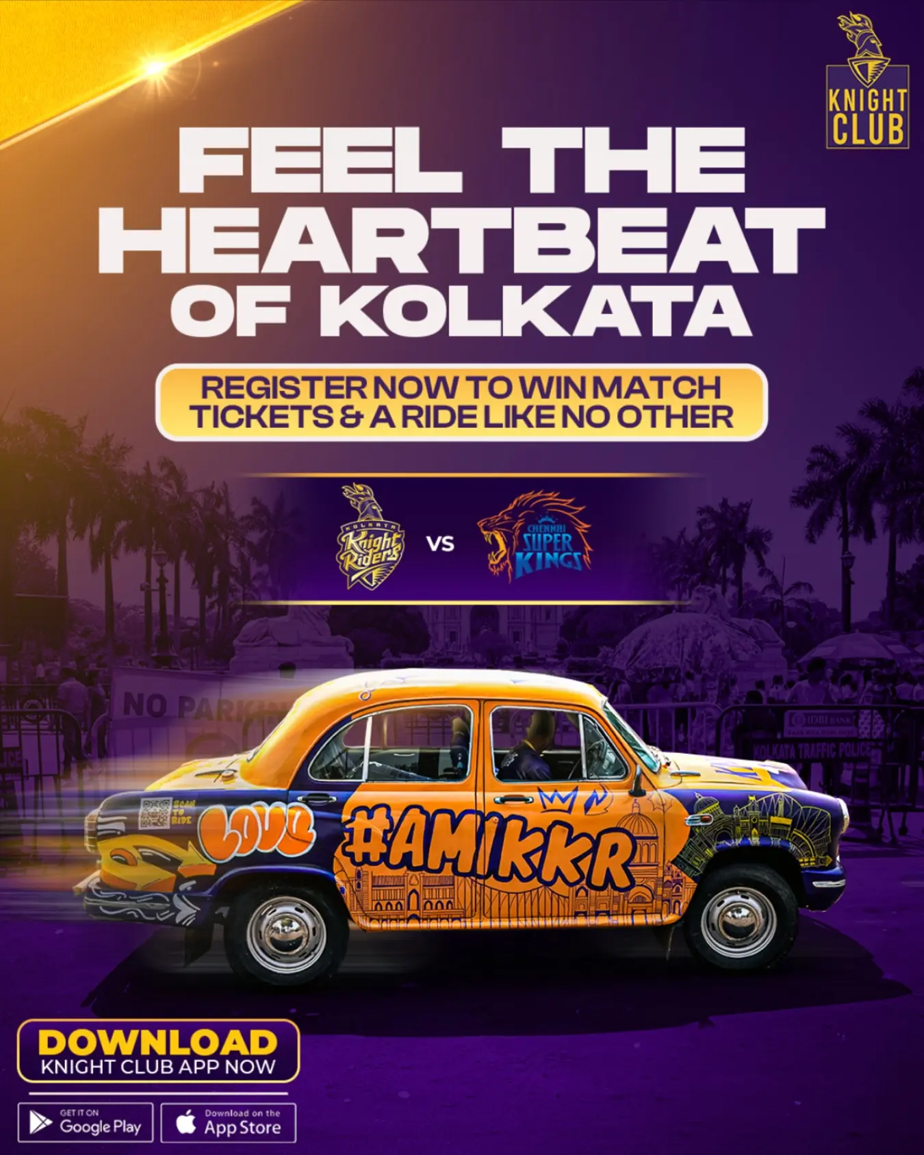 Experience a last ride with Kolkata’s famed taxi via Knight Club App – ride like a Knight!