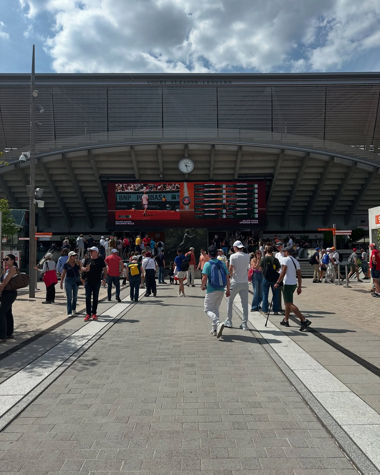 First-Time Experience At Roland Garros