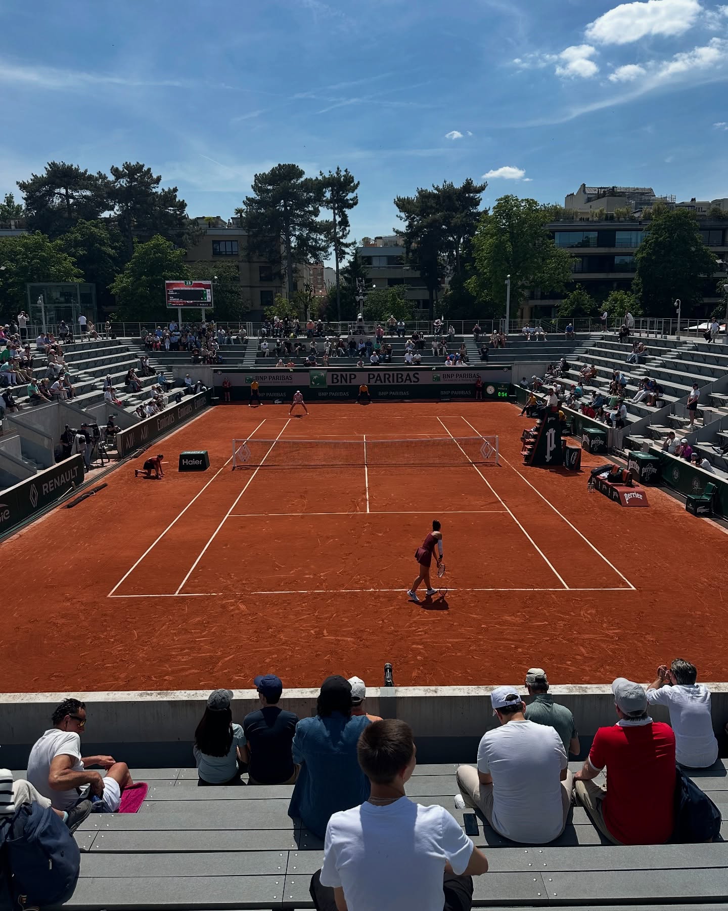First-Time Experience At Roland Garros