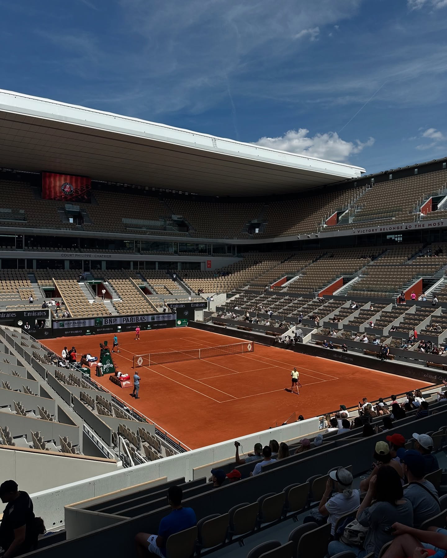 First-Time Experience At Roland Garros