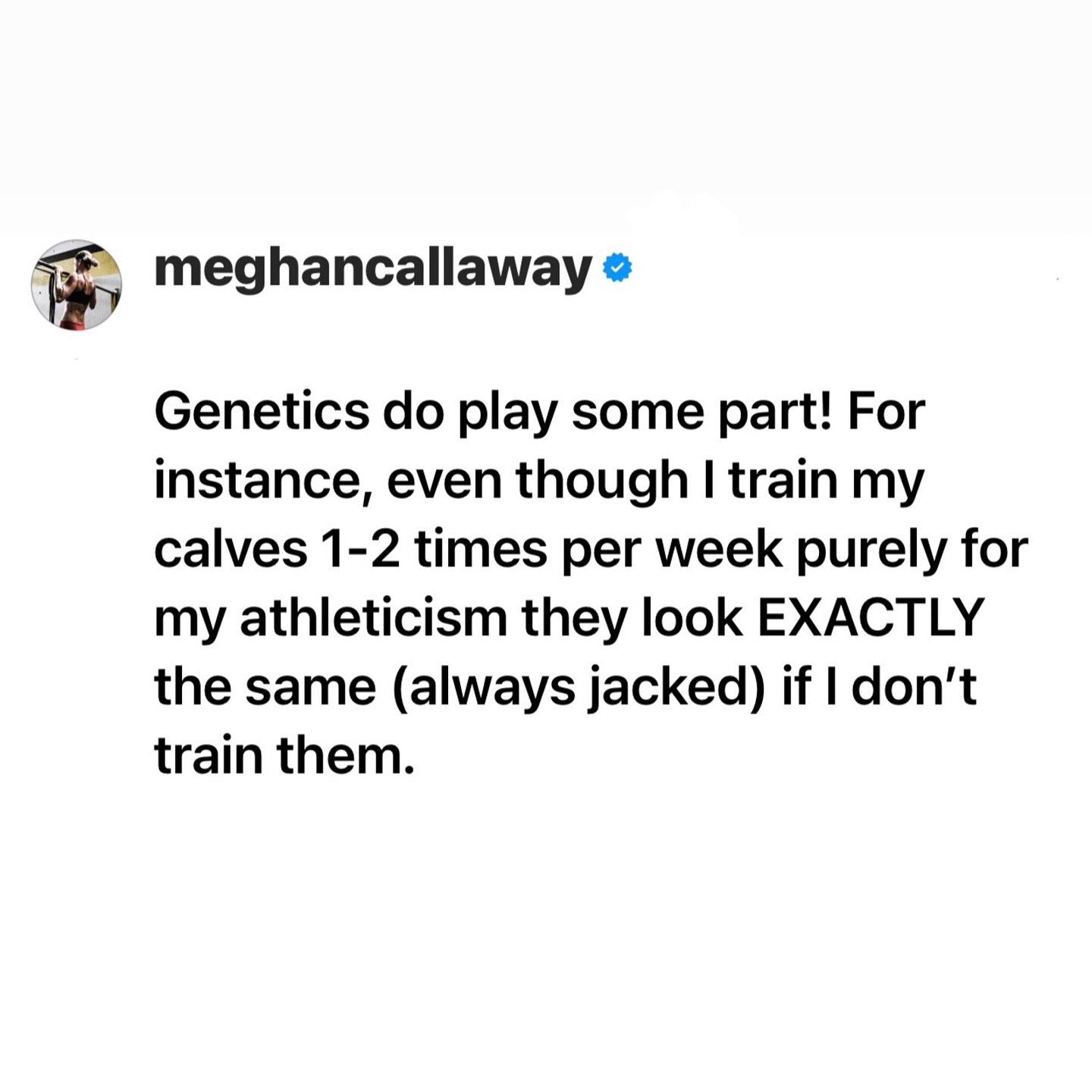Fitness Coach Meghan Callaway on Negative Comments