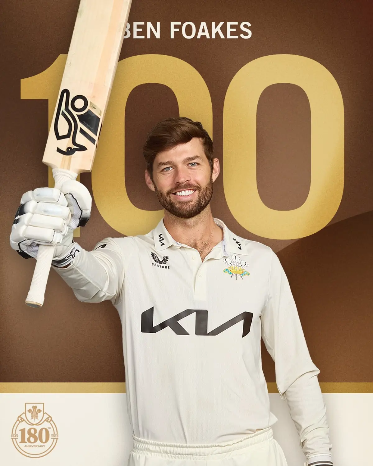 Foakes Secures Historic Century With Back-To-Back Sixes Expressive batting display and strategic power-play drive an upbeat run chase at Oval now.