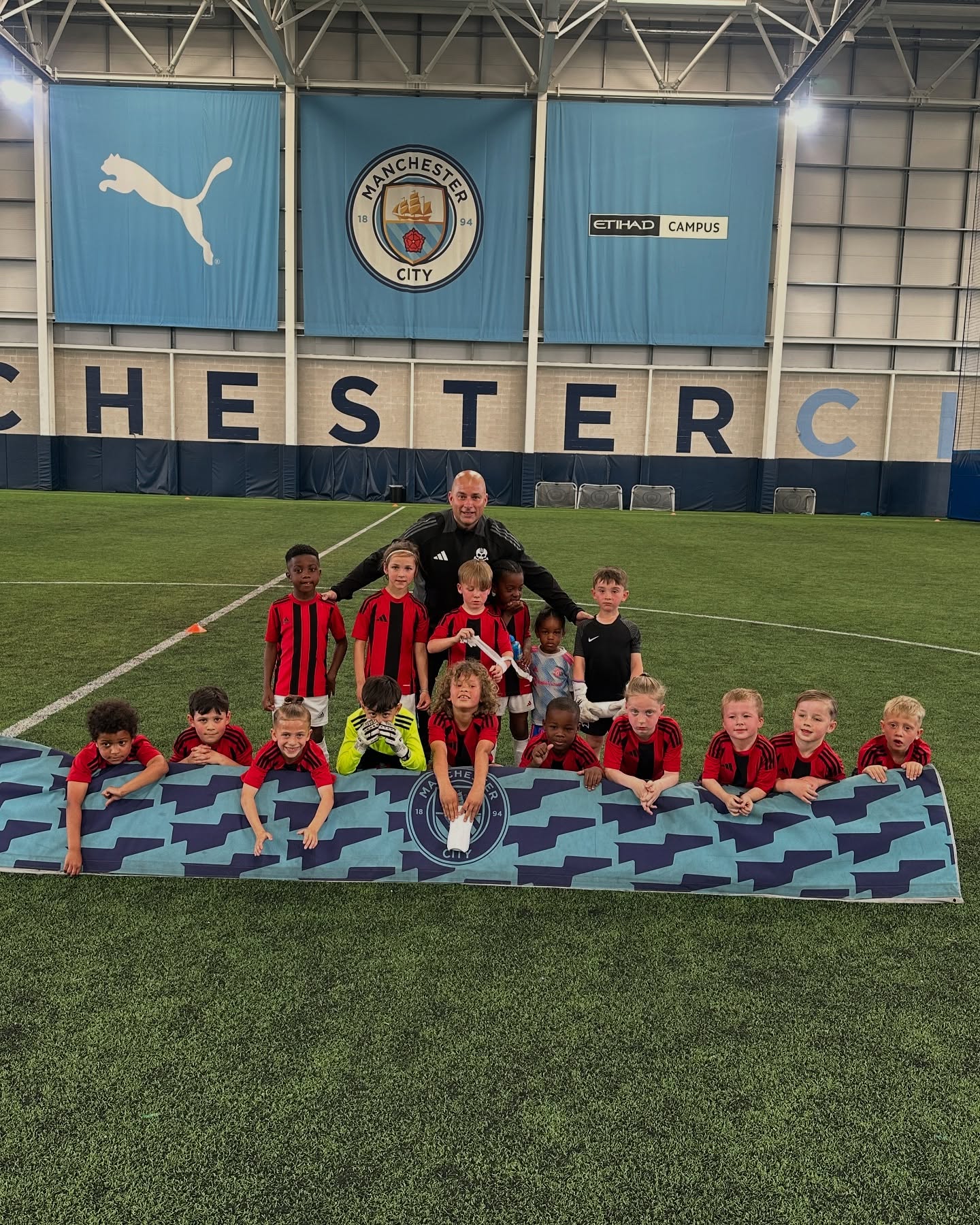 Football Journey At Man City Academy