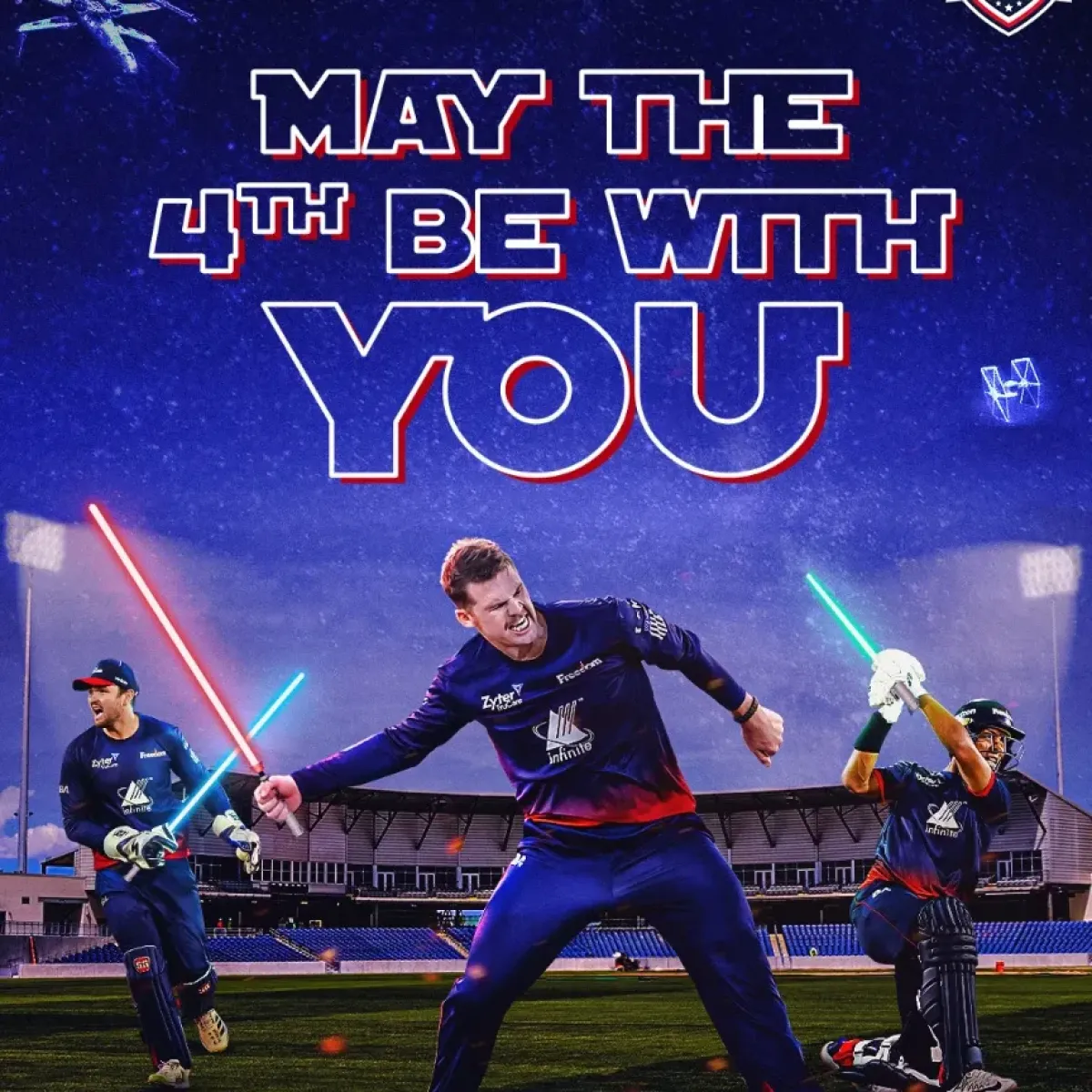 Force Fuels Washington Freedom On Star Wars Day Star Wars Day: Washington Freedom ignites cricket passion, uniting fans across galaxies.!!