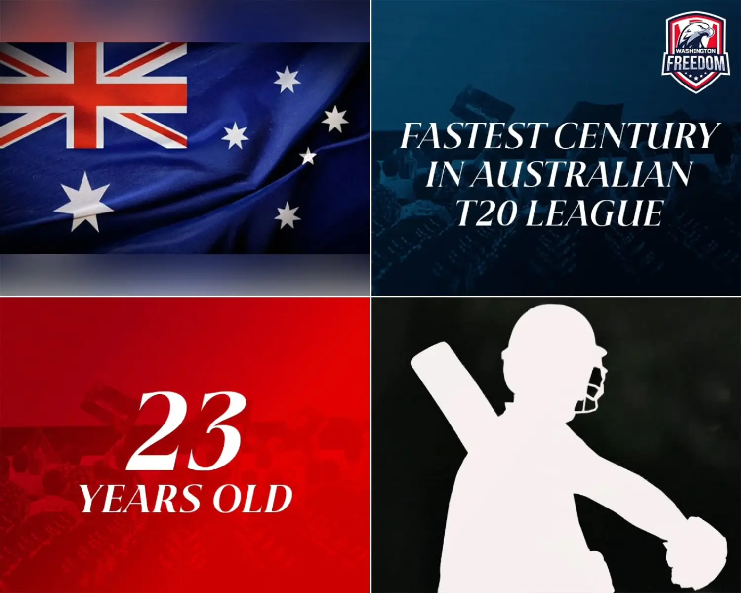 Freedom Signs Tasmanian Power Hitter New recruit from Tasmania joins Washington Freedom for an explosive MLC2025 season.
