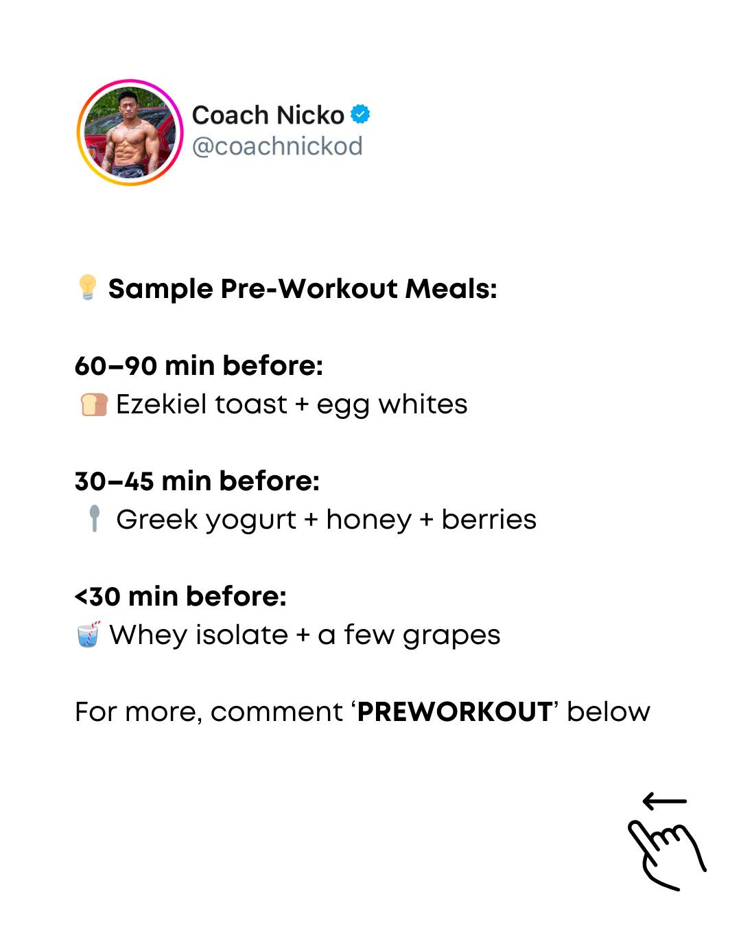 Fuel Your Mission: Preworkout Meal Guide