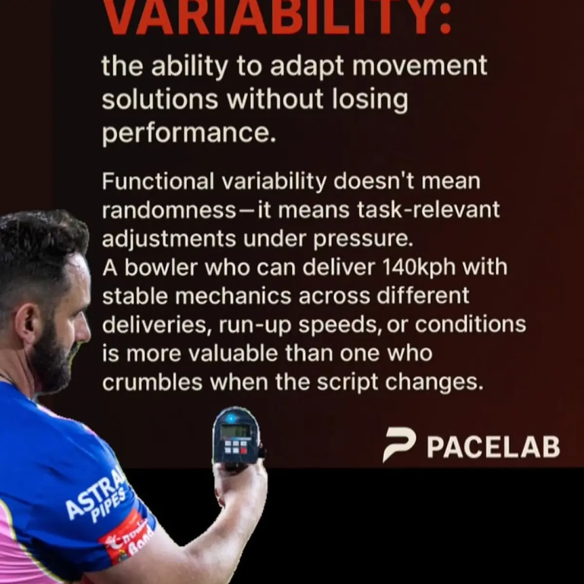 Functional Variability: Redefining Fast Bowling Performance Steffan Jones reveals that dynamic adaptive fast bowling builds mastery over static drills