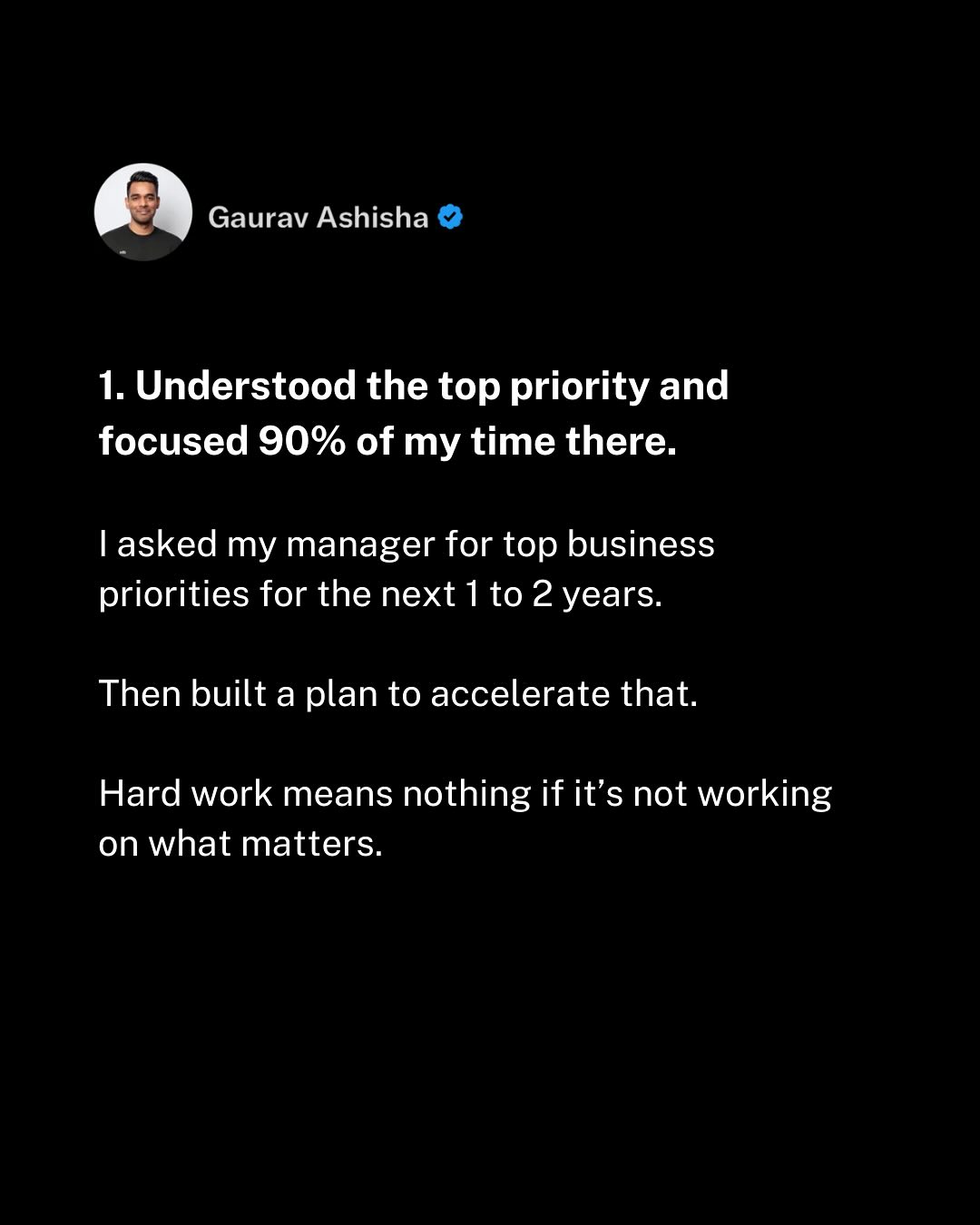 Gaurav Ashisha Embraces Growth With Relentless Hustle