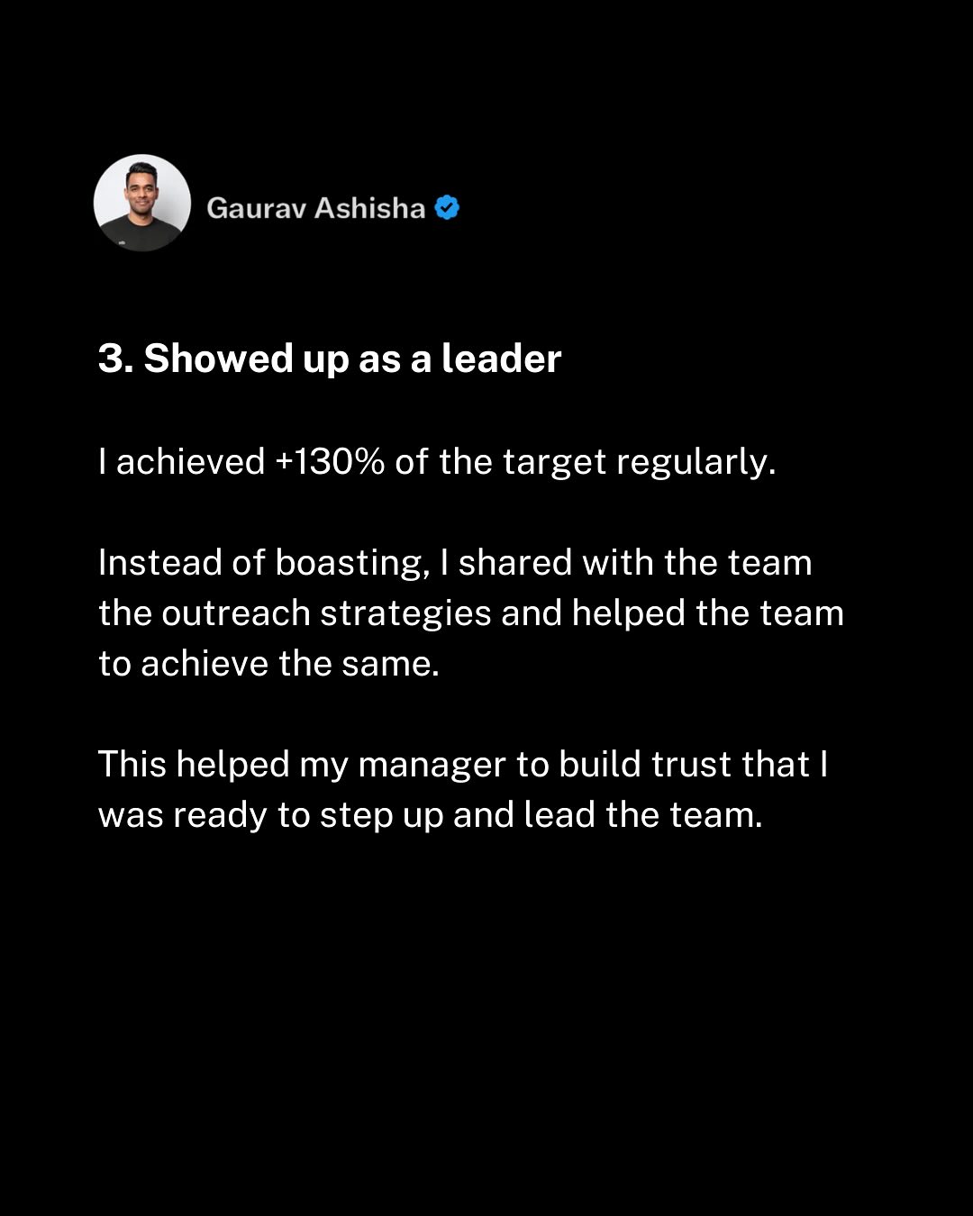 Gaurav Ashisha Embraces Growth With Relentless Hustle