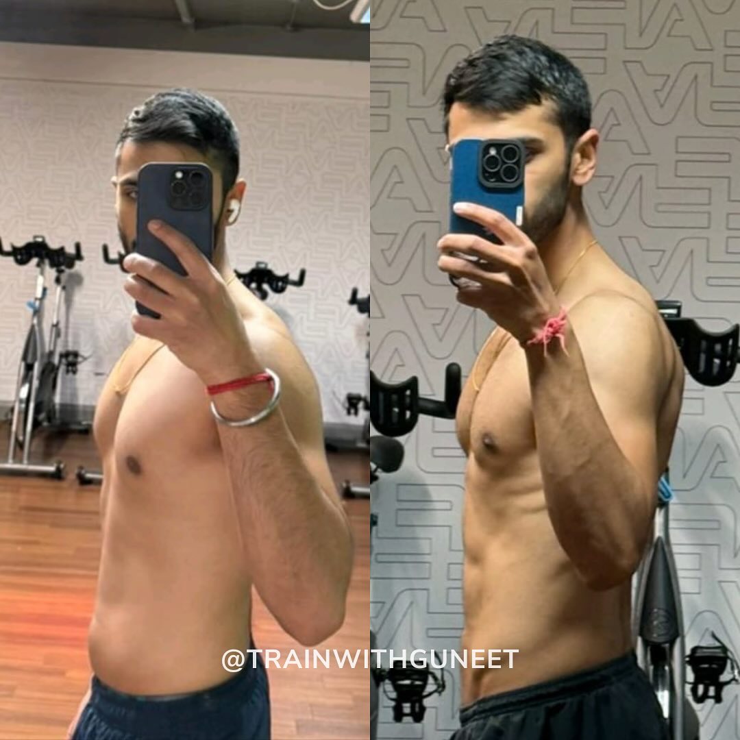 Gaurav Transformation: 12 Weeks Of Dedication