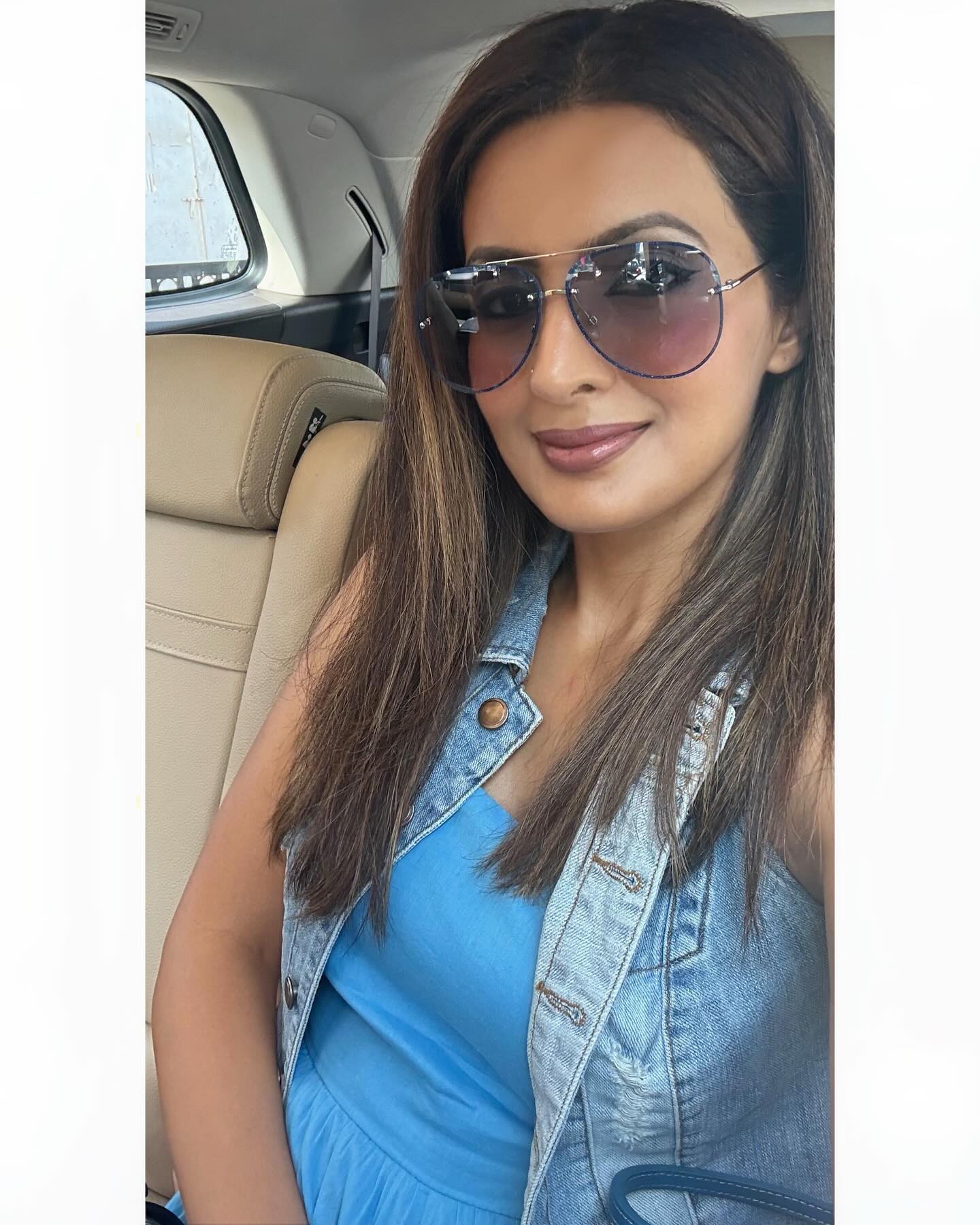 Veteran celebrity Geeta Basra captures a moody Monday with style and effortless flair!!!!!