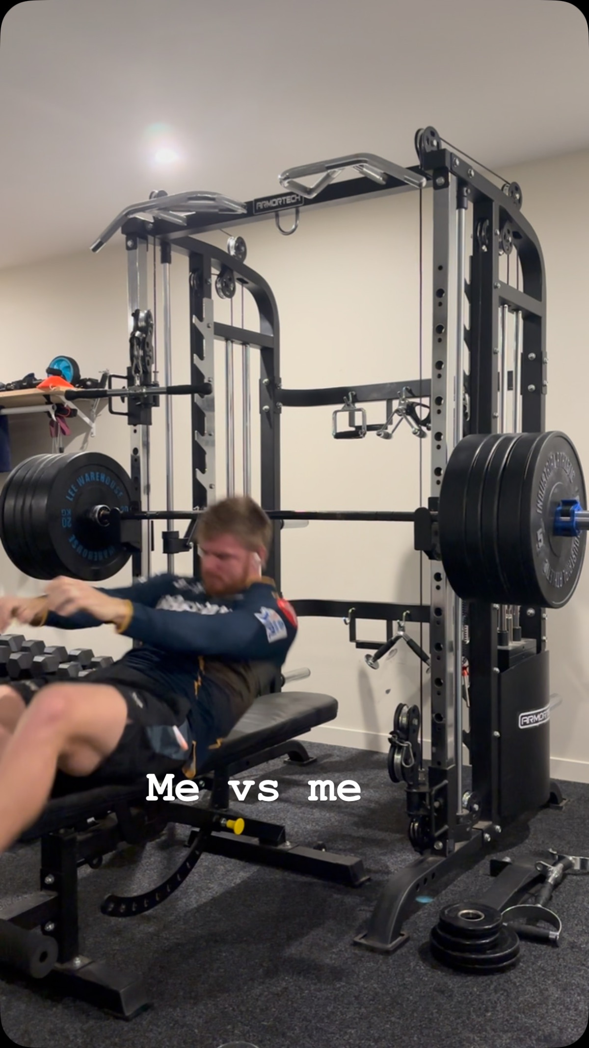 Injury update: New Zealand star posts training milestones while planning a fierce comeback.