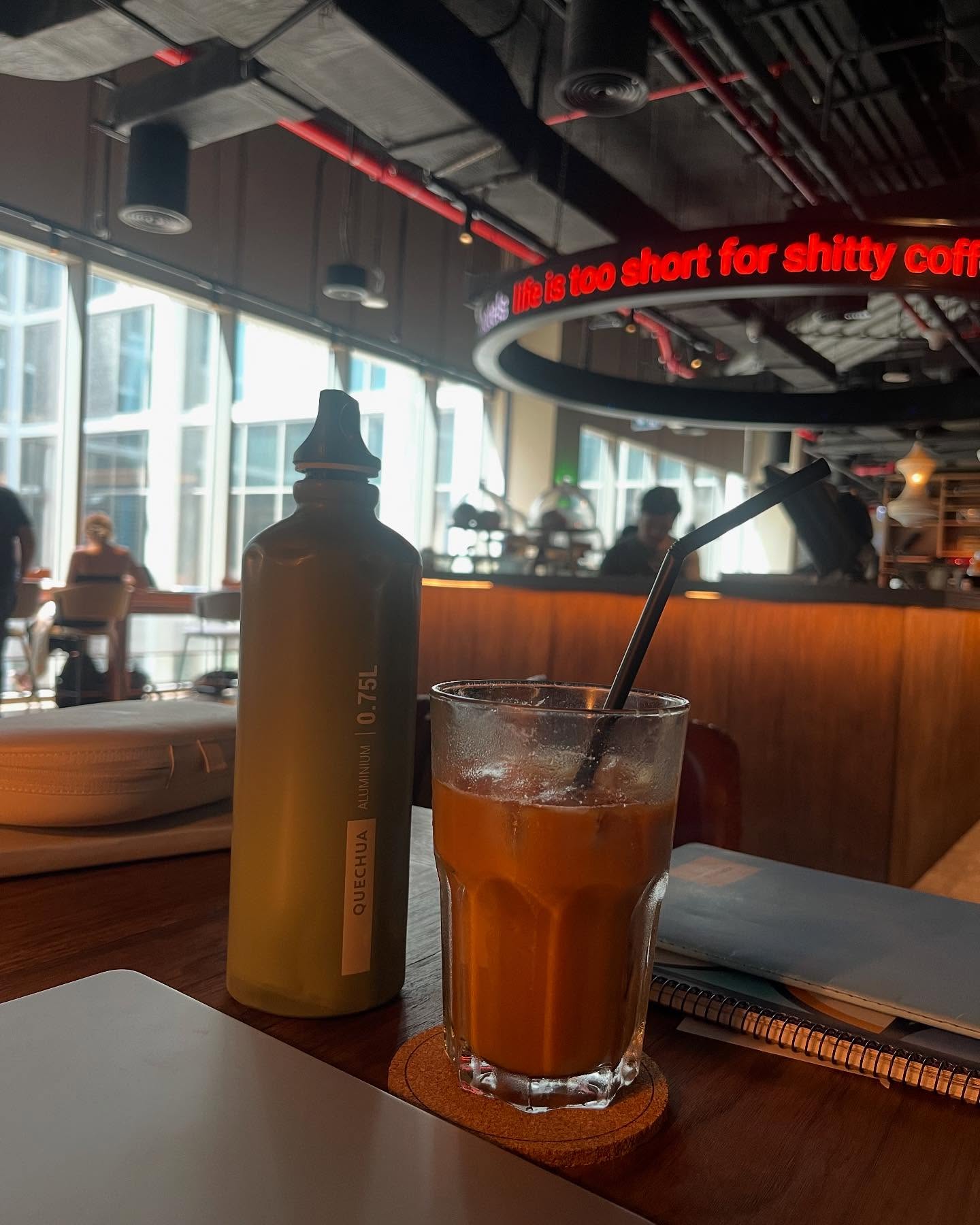 Grace Brown Balances Work, Coffee, Training & Sport in Dubai