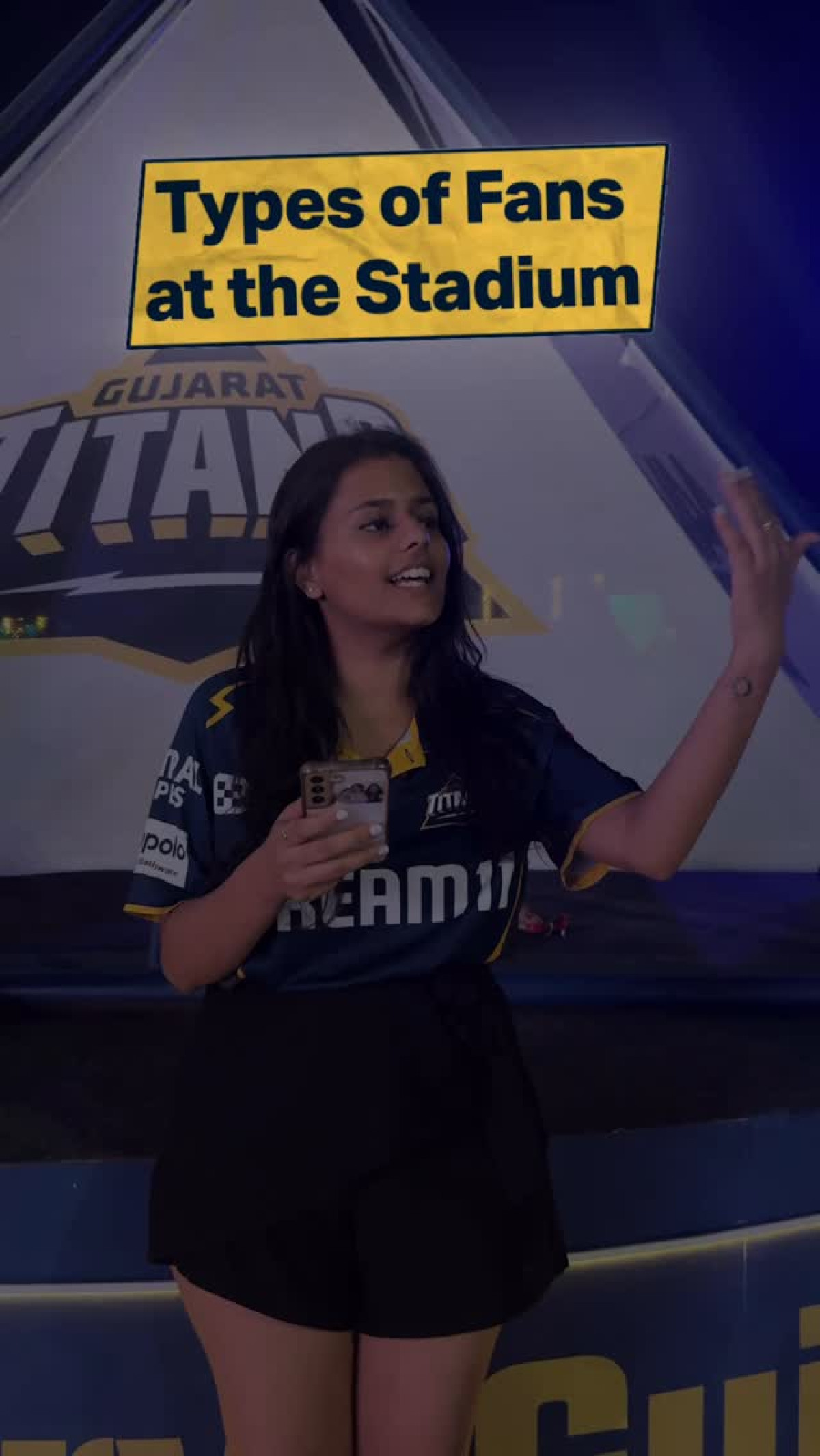 Gujarat Titans Engage Fans With Digital Challenge Fans invited by Gujarat Titans to share real stories and show support for TATA IPL 2025!!!