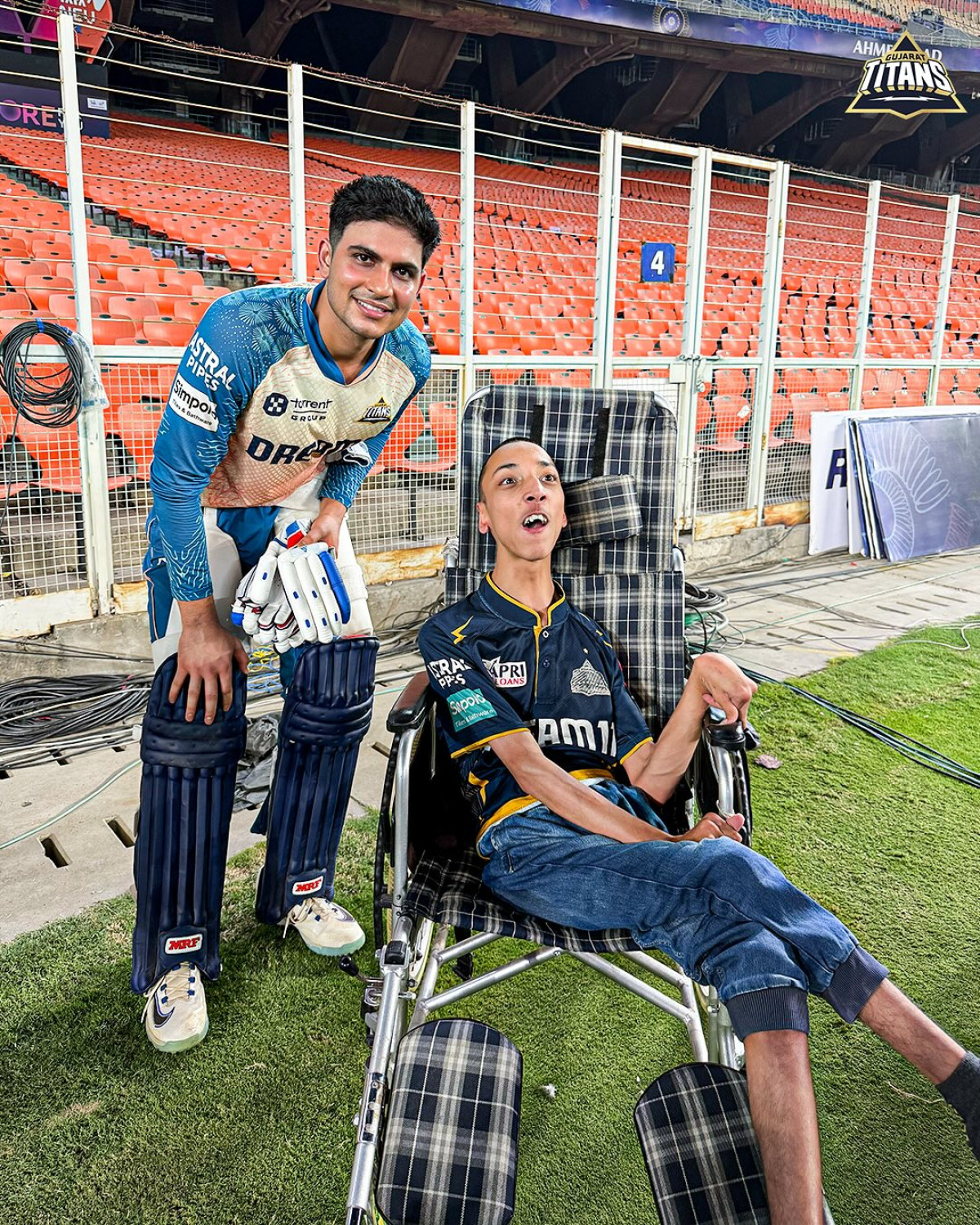 Gujarat Titans Training Boosted By Special Fan Visit A memorable day on the pitch as a devoted fan infuses Gujarat Titans with all extra energy