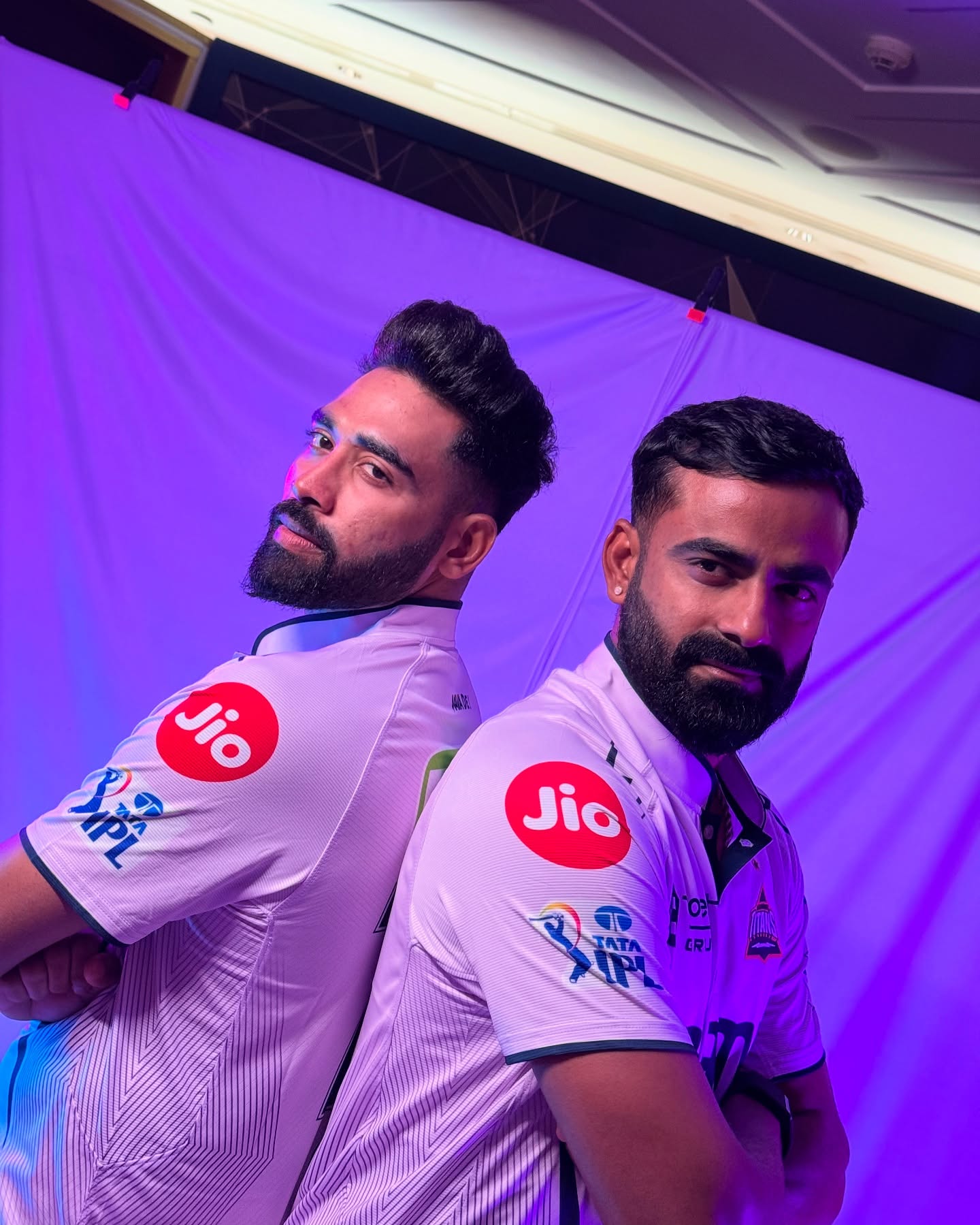 Gujarat Titans Unite In Lavender