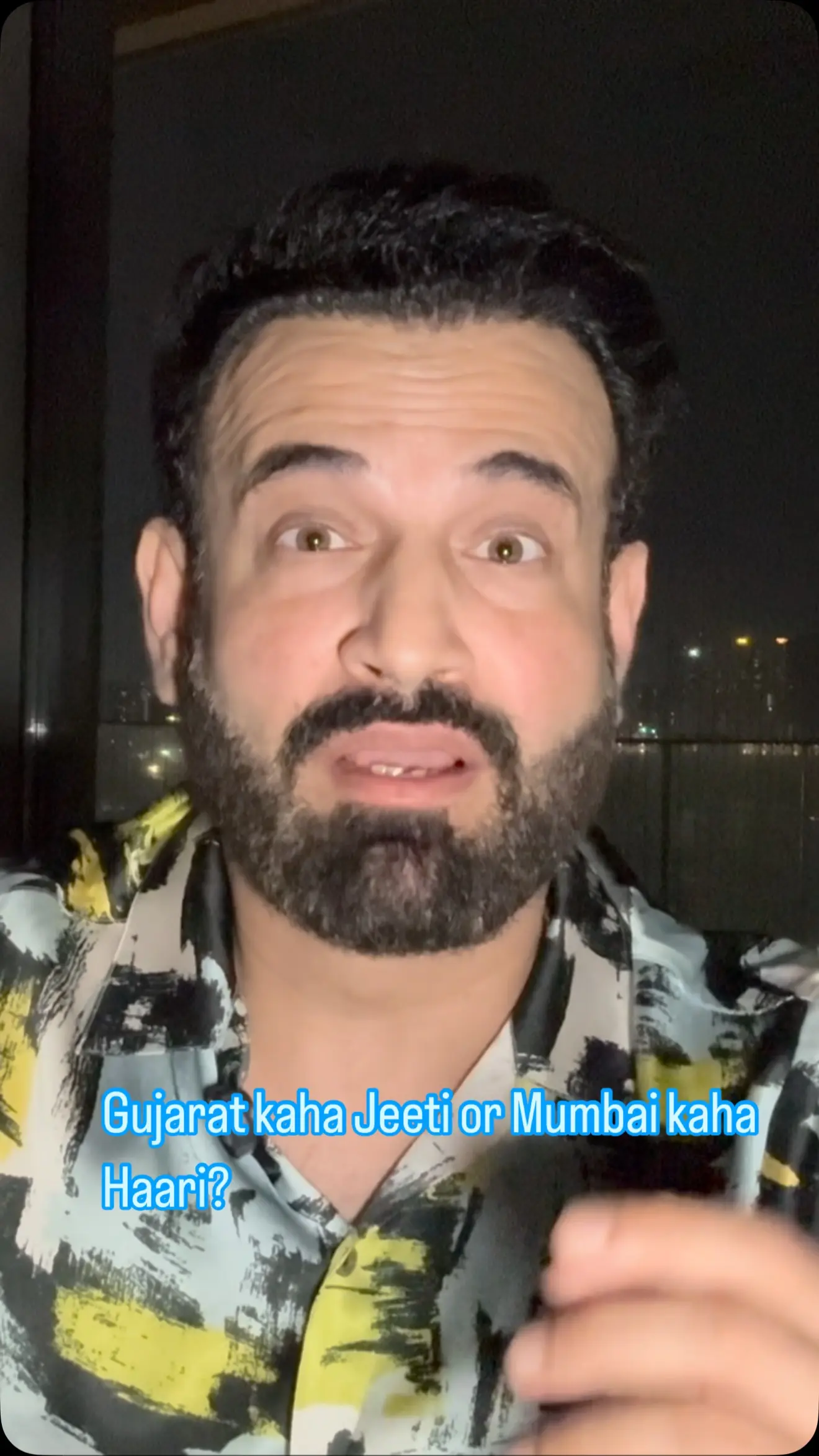 Gujarat Triumphs Over Mumbai in Thrilling IPL Clash Irfan Pathan gives take on Gujarat win, Mumbai loss in thrilling cricket showdown live now!