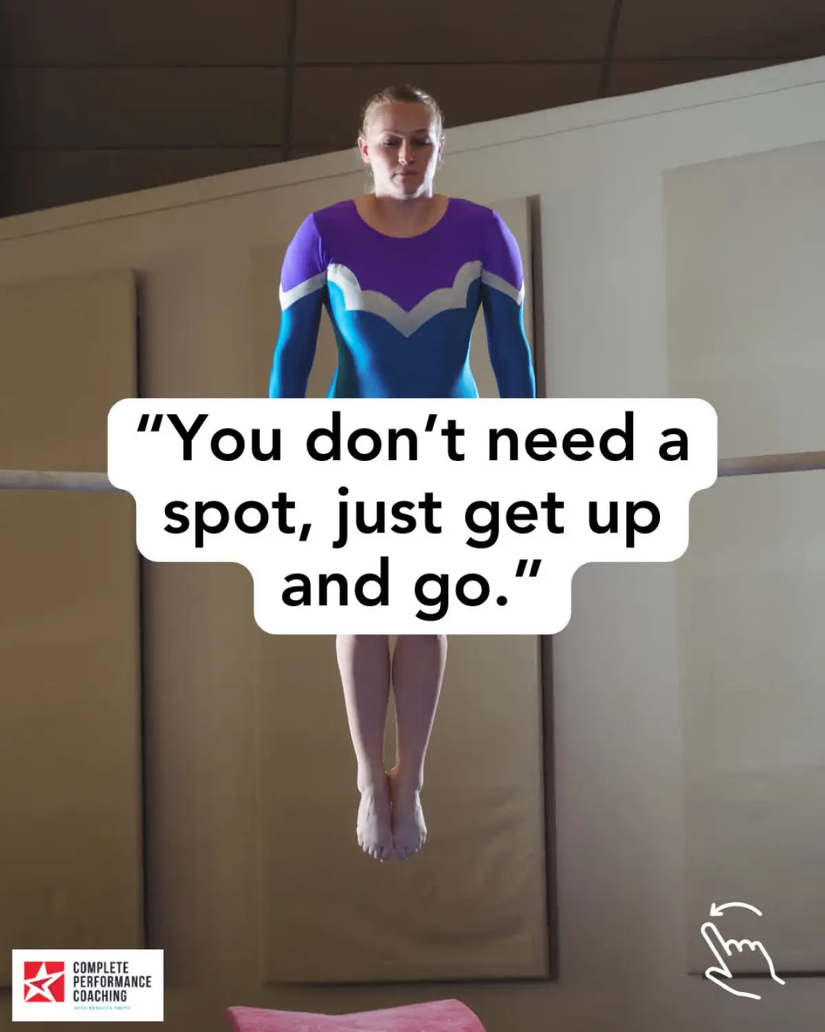 Gymnast Journal Boosts Confidence & Resilience A supportive tool by Rebecca Smith to guide young gymnasts through fear and setbacks safe!