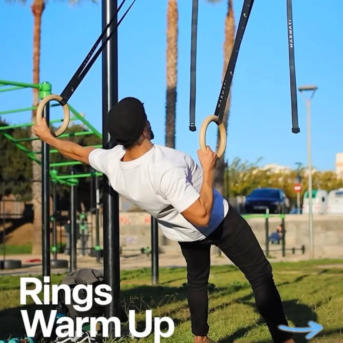 Gymnastic Rings Warm-Up Guide Master Yassir’s rings warm-up routine for better shoulder mobility & core strength daily!!