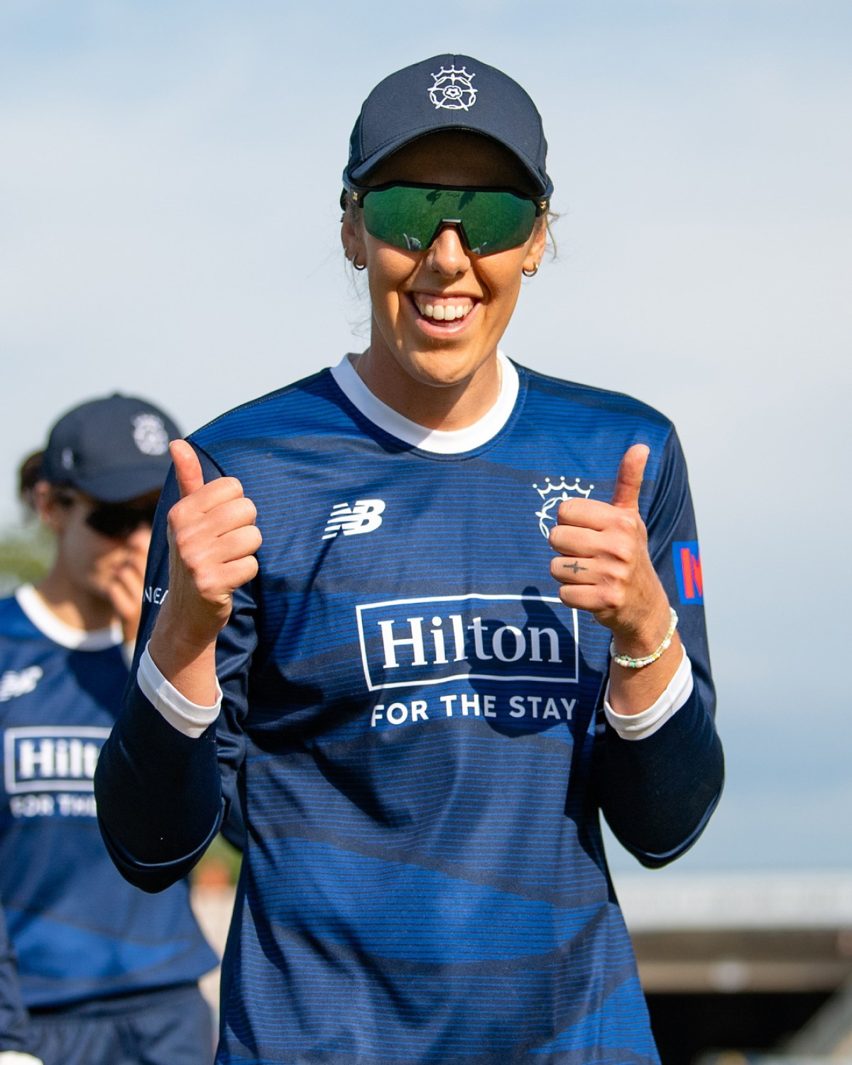Hampshire Star Reaches 100 Domestic Caps National cricketer Georgia Adams celebrates achievement with nearly 3,000 runs milestone.