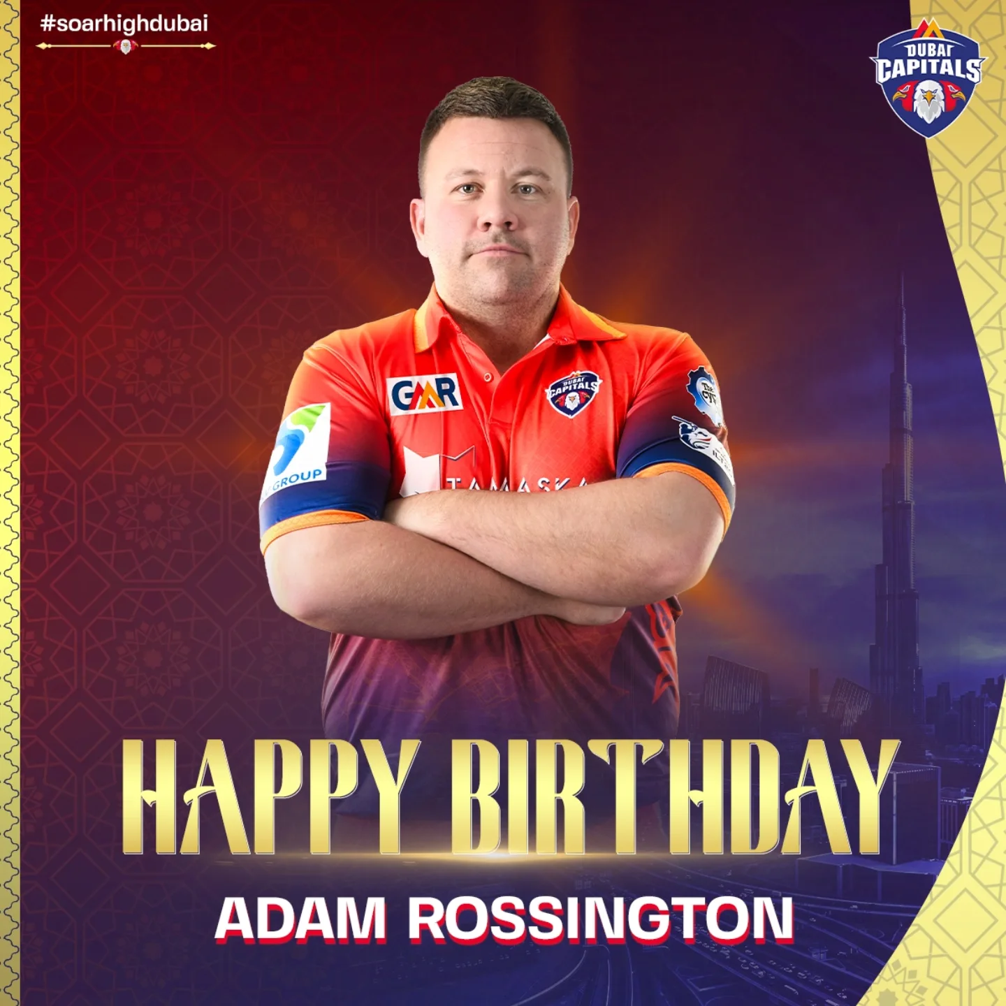 Happy Birthday Adam: Celebrating The Gamechanger Celebrating Adam's contributions with Dubai Capitals and his impactful role behind stumps.