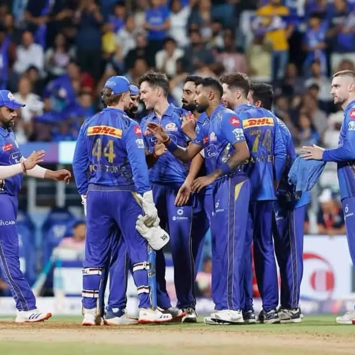 Hardik Pandya Clinches Playoffs Spot Wankhede cheers as Hardik fuels his team’s playoff run with unmatched energy and grit today.
