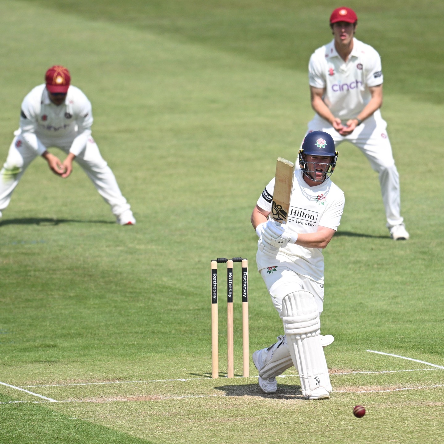 Harris, Bohannon Forge Crucial Partnership Cricket action thrills as Harris and Bohannon share a 50-run stand at 83-2 chasing 236.!!!