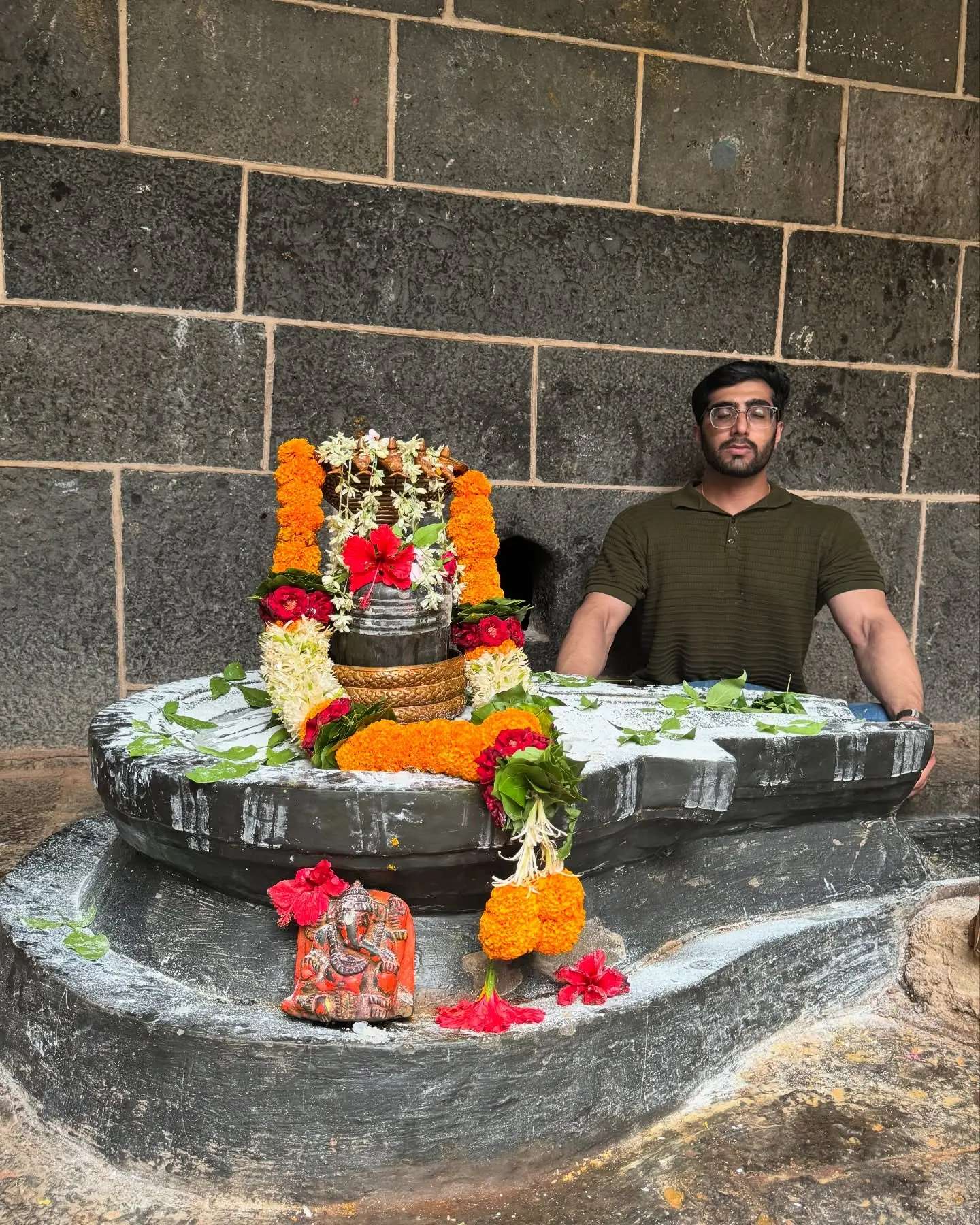 Harsh Atul Katkade Embraces Devotional Fitness Journey Fitness icon channels devotion with #omnamhshivay vibes; merging spirit and strength daily