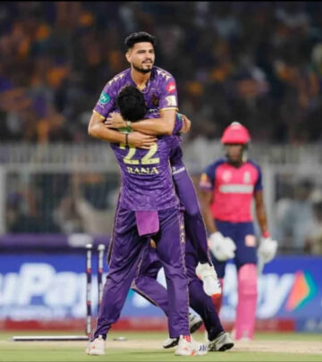 Harshit Rana Celebrates KKR Spirit With Bold Post