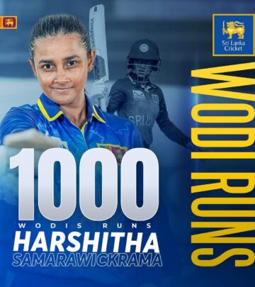 Harshitha Shines In WODIs With 1000 Runs