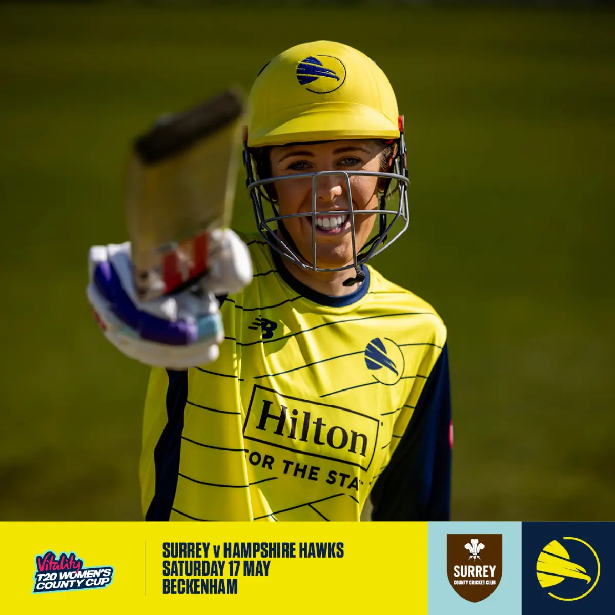 Hawks Ready To Soar Against Surrey T20 action explodes as Hampshire faces Surrey at Beckenham in a thrilling contest tonight.