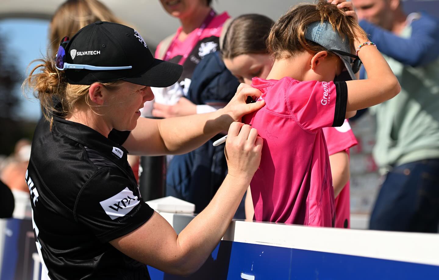 Heather Knight Leads Somerset Women In Action