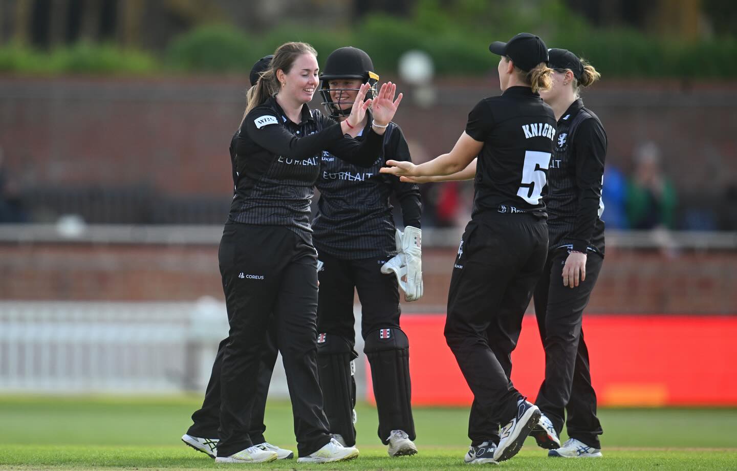 Heather Knight Leads Somerset Women In Action