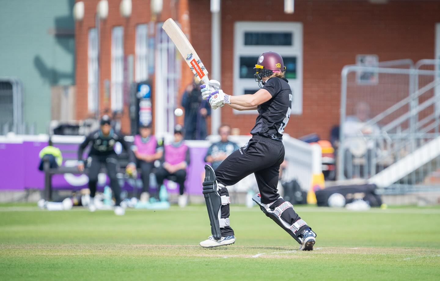 Heather Knight Leads Somerset Women In Action