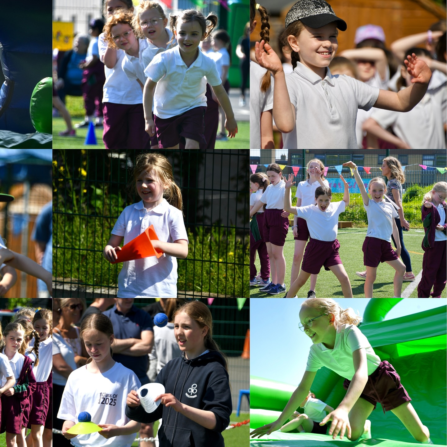 Hollypark GNS Sports Day Sparks Energetic Spirit