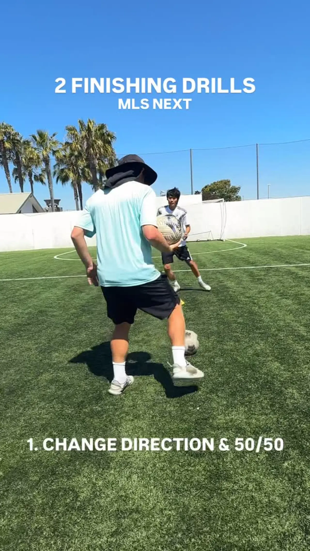 Renowned coach Michael Holzer demonstrates cutting-edge finishing drills at MLS Next event