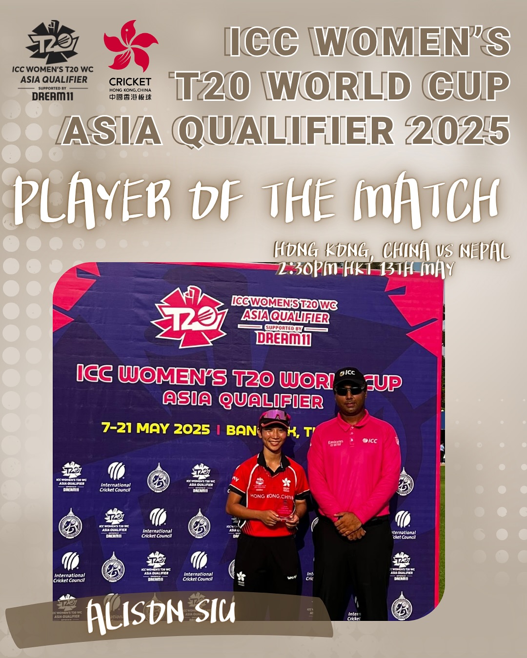 Hong Kong Women Triumph Over Nepal