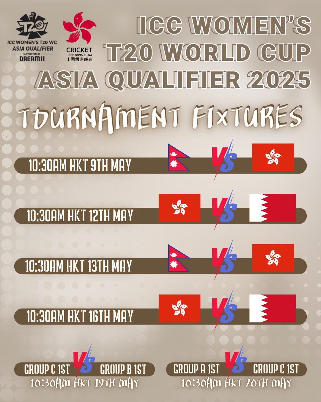 ICC Women’s T20 Qualifier 2025 Kicks Off Soon