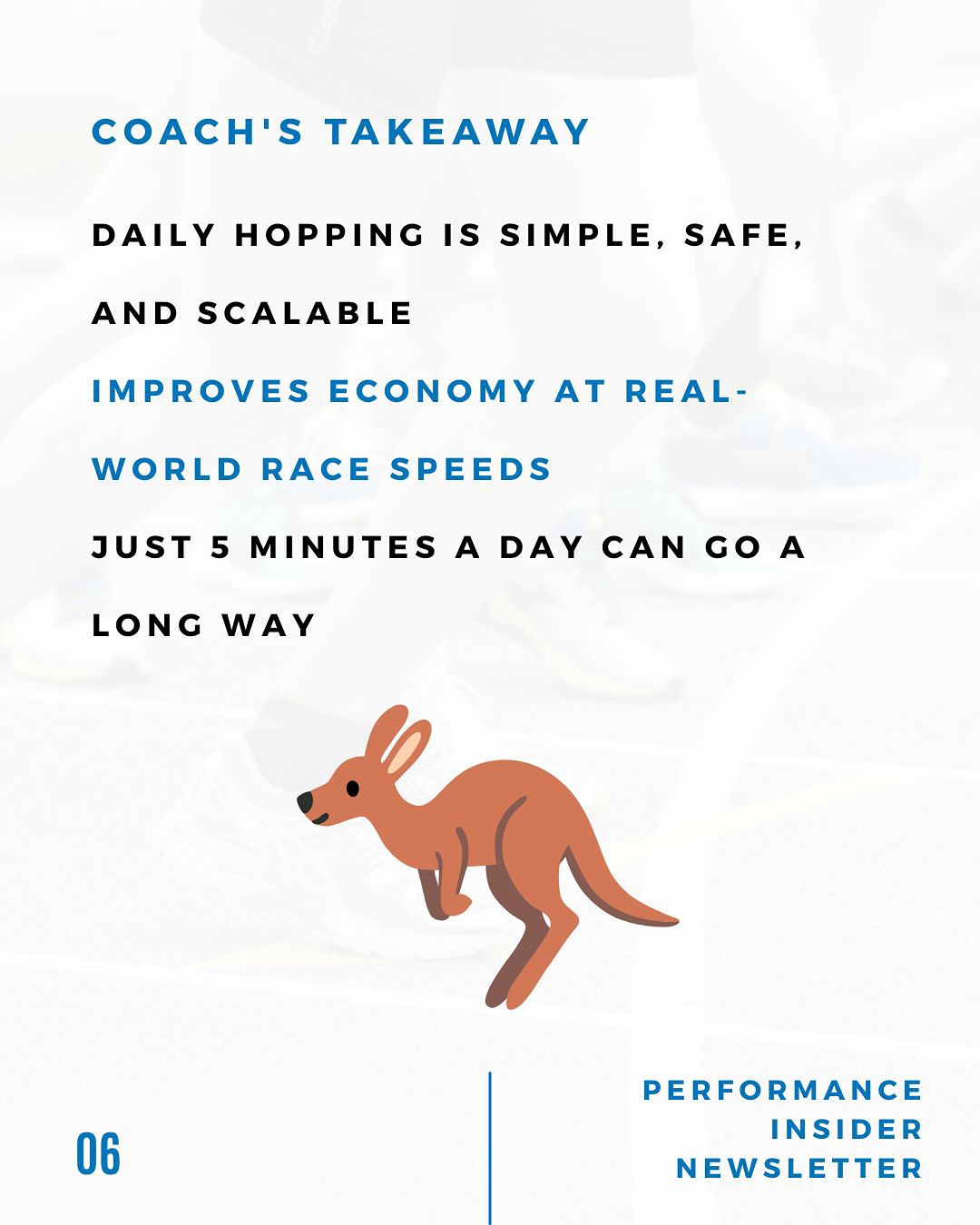 Improve Running Economy With Daily Hops