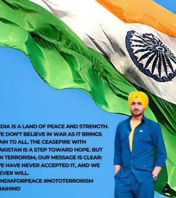 Tribute to defense forces and political leadership as India meets terrorism head-on united.