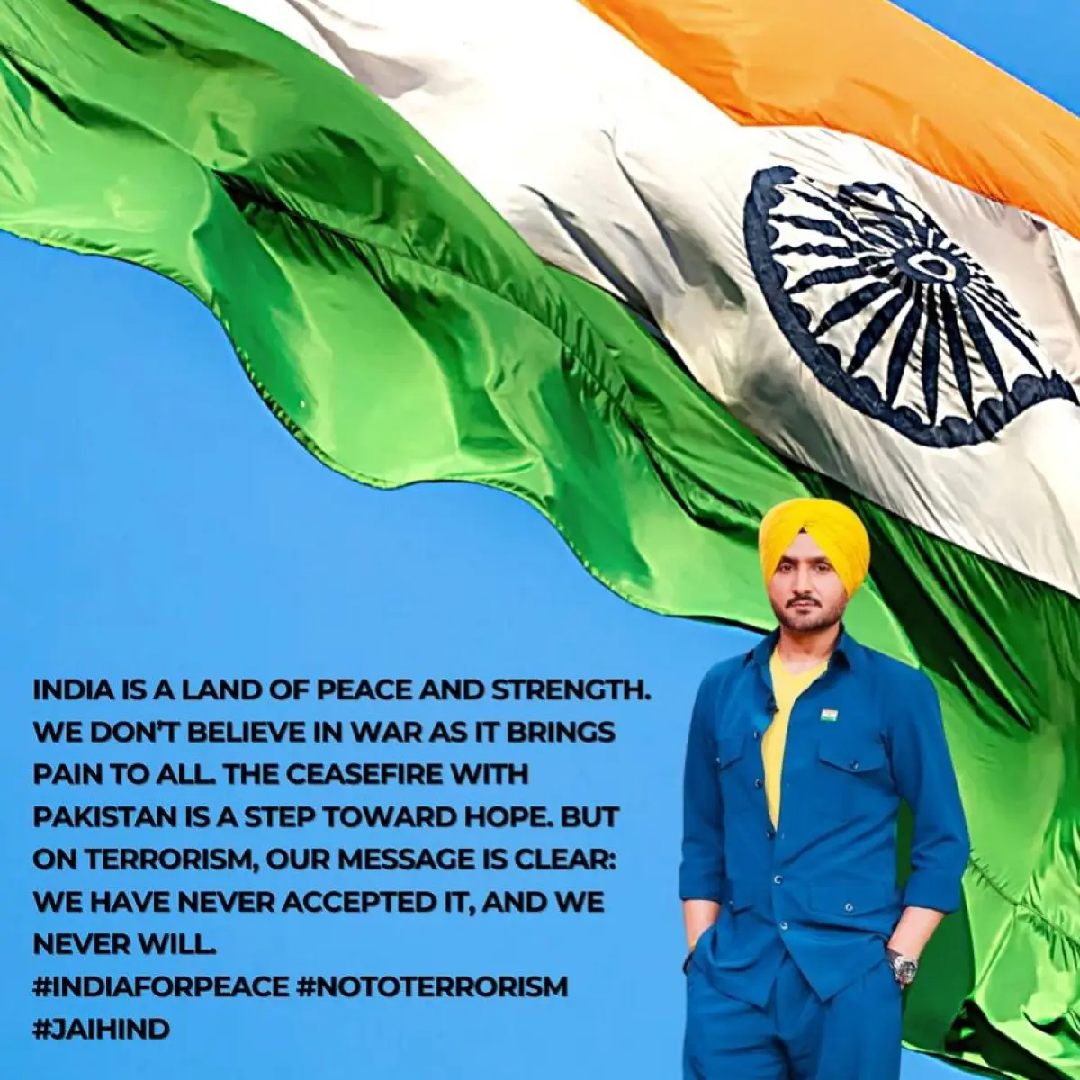 India’s Resolve: Peace, Power, And Progress Tribute to defense forces and political leadership as India meets terrorism head-on united.