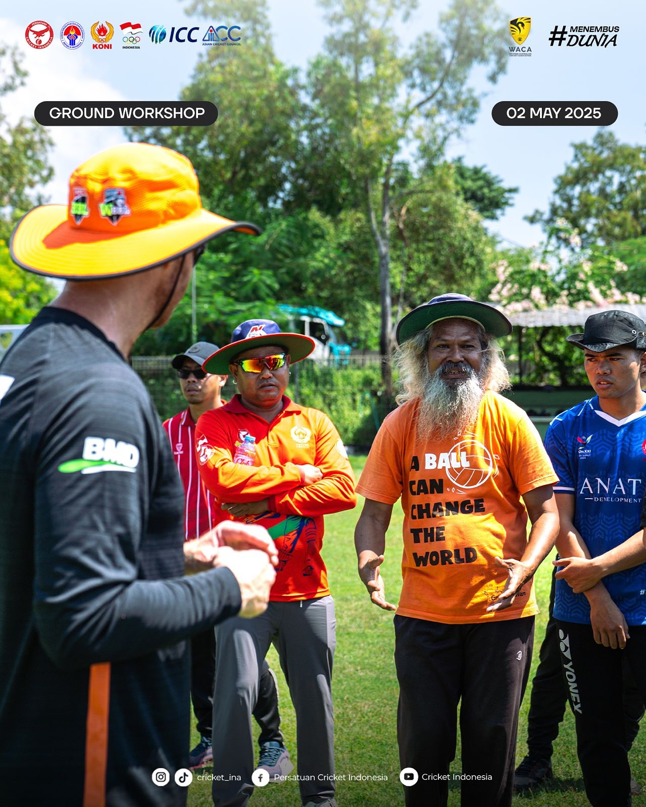 Integrated SSSM Workshops Boost Indonesian Cricket Performance