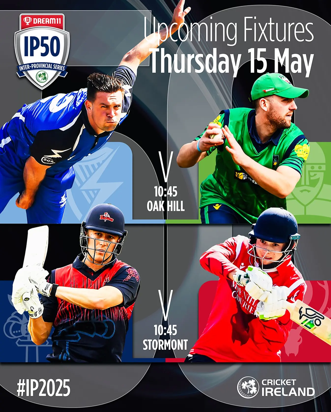 Inter-Provincial Cup Returns With Doubleheader Thrills Catch today’s IP Cup action as Cricket Ireland ignites top talent in riveting dual shows!