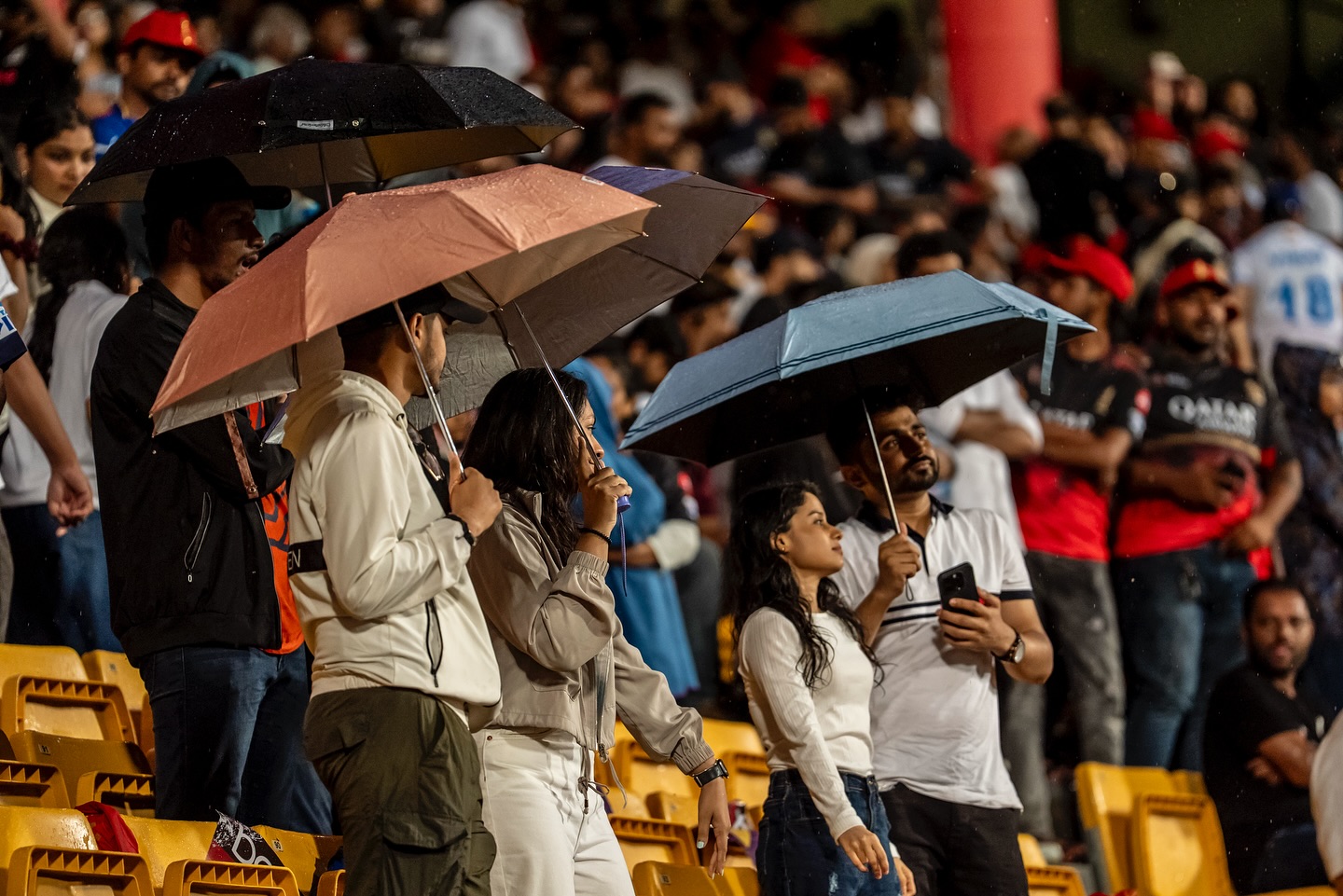 IPL Rain Disrupts RCB Vs KKR At Chinnaswamy