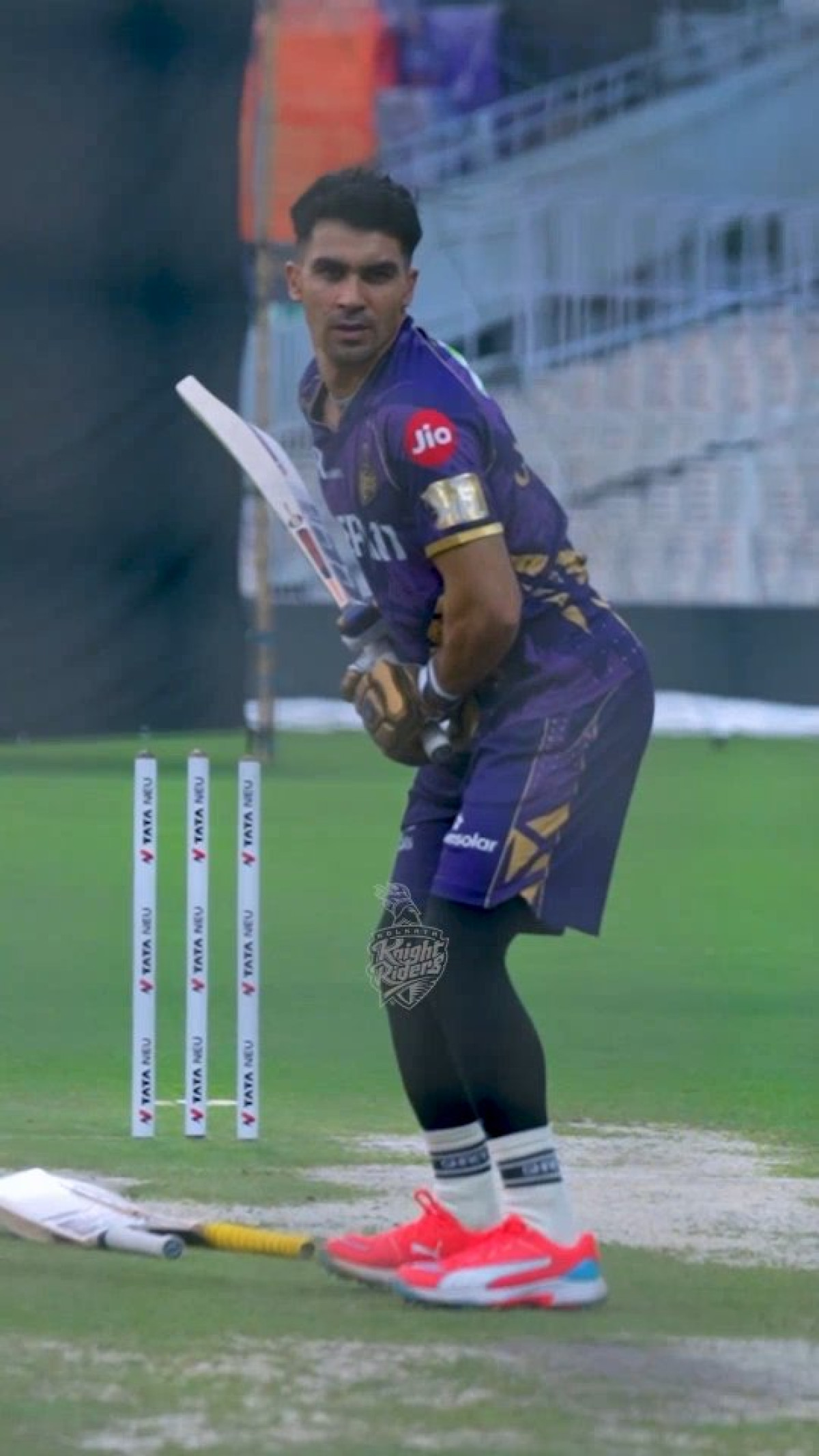 Kolkata Knight Riders set the tone as Jaanee’s bat sound becomes today’s cricket anthem!!!