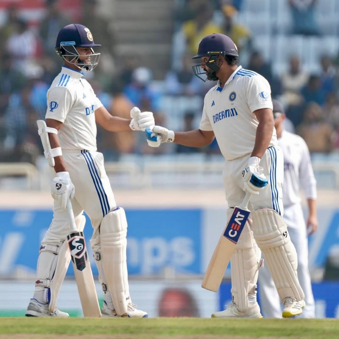 Jaiswal Honors Rohit In White-Crest Tribute