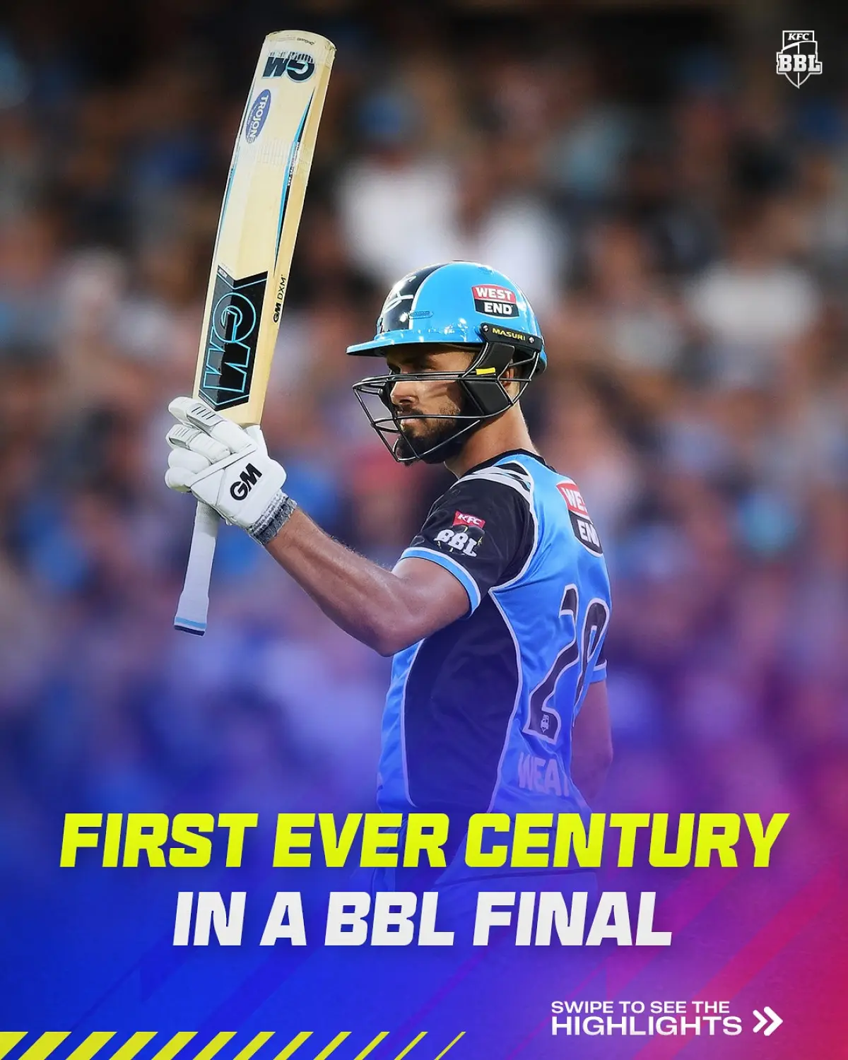 Jake Weatherald’s Knock Shines In BBL Highlight Celebrating a standout moment from the Big Bash League as the spotlight falls on Jake Weatherald!
